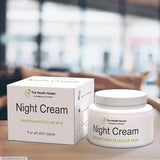 Whitening & brightening night cream -pcs of smooth texture for All skin types