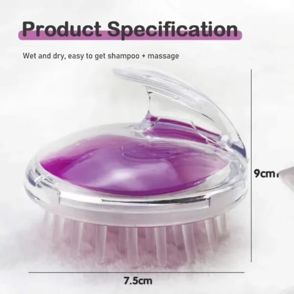 Head scalp message shampoo brush pack of 2