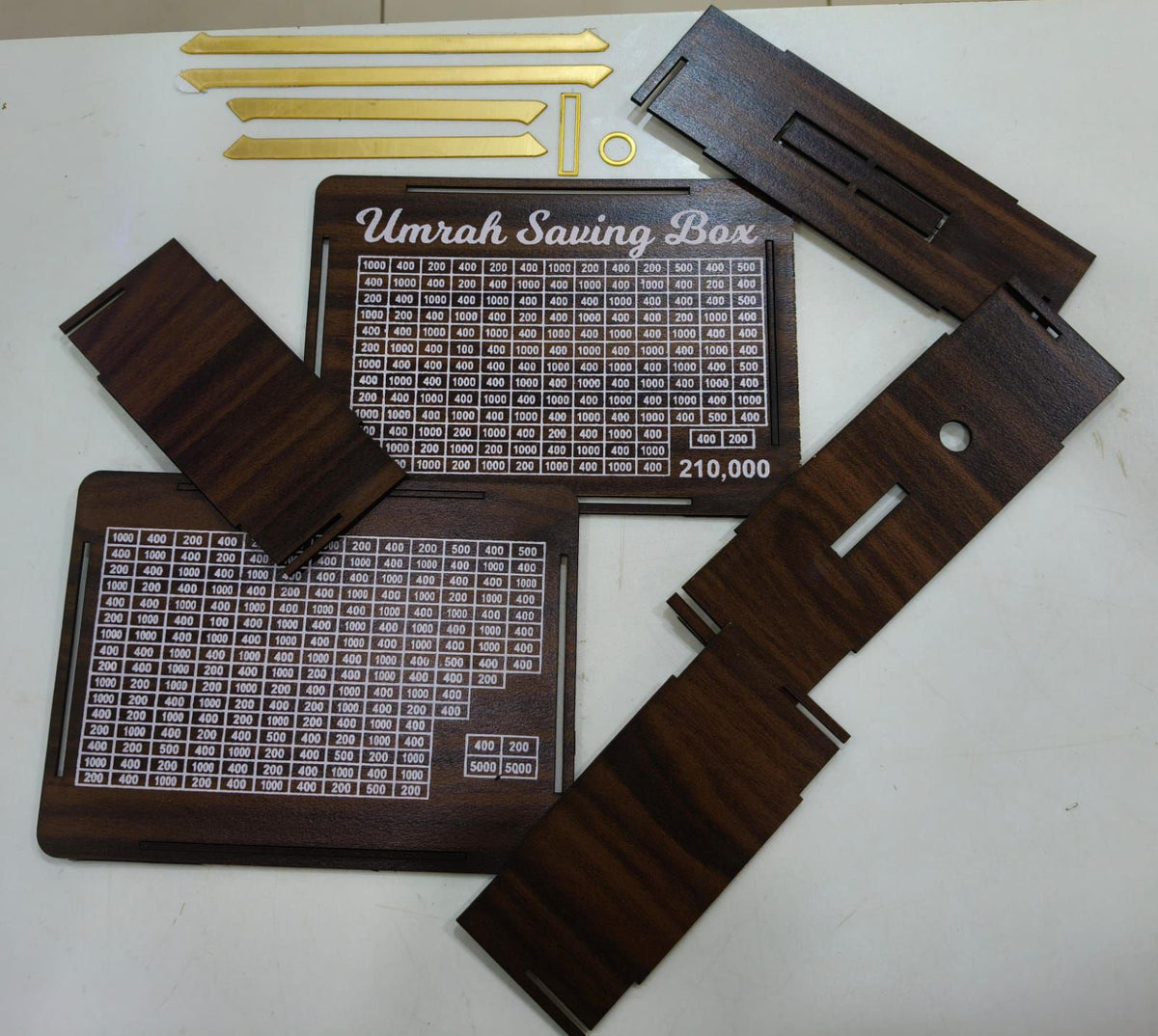 Premium Islamic gift box for someone preparing for Umrah.