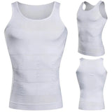 Slim n Lift Body Shaper Vest for Men (Black / White)