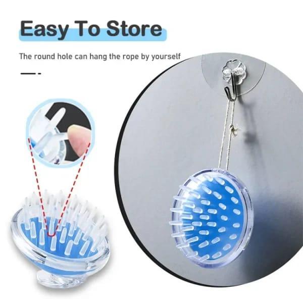 Head scalp message shampoo brush pack of 2